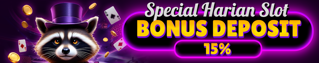BONUS HARIAN SLOT 15%