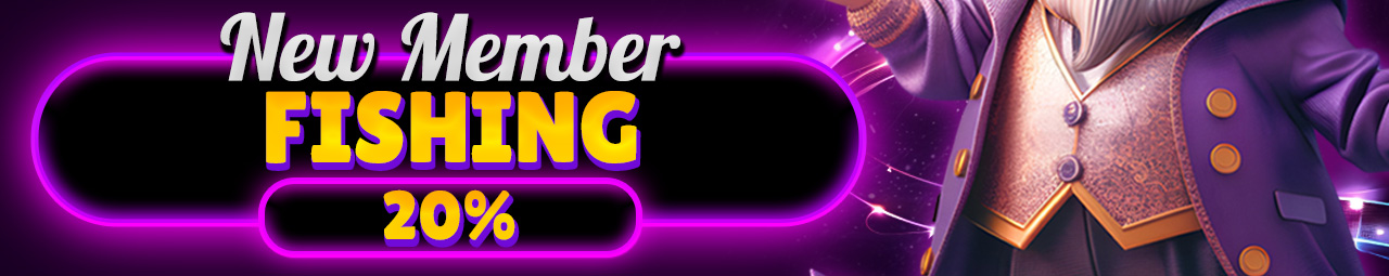 BONUS NEW MEMBER FISHING 20%
